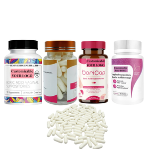 Supositorios de ácido bórico de marca privada Píldoras de desintoxicación de limpieza de vagina orgánica Yoni Pops - Product Image 4