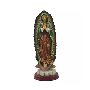 优质树脂圣母玛利亚树脂瓜达卢佩圣母圣母保佑圣母玛利亚雕像