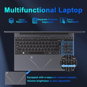 Nhà Máy Giá Rẻ 15.6 "Máy Tính Xách Tay N5095 FHD 1Tb Sinh Viên Máy Tính Xách Tay Kinh Doanh Máy Tính Xách Tay Vân Tay Mở Khóa Chơi Game Win10 Máy Tính Văn Phòng - Product Image 4