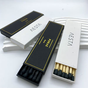 Scatole di Fiammiferi Personalizzate per Pubblicità Alberghiera, Fiammiferi Colorati con Punta in Legno, Fiammiferi di Sicurezza per Caminetto, Grandi Scatole per Uso Domestico e Candele - Product Image 3