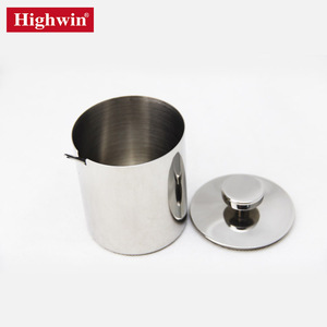 Olla de <span class=keywords><strong>acero</strong></span> inoxidable para azúcar y leche, 304, para café, restaurante, té, azúcar y leche - Product Image 5