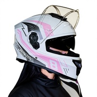 Casques de moto intégraux en polypropylène anti-buée chauds quatre saisons pour hommes et femmes, exclusifs au commerce extérieur, pour moto/électrique