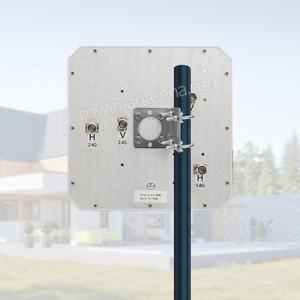 Водонепроницаемая направленная панельная антенна 2,4 ГГц/5,8 ГГц с двойной поляризацией 4*N, 12 дБи/14 дБи, для связи на больших расстояниях - Product Image 3