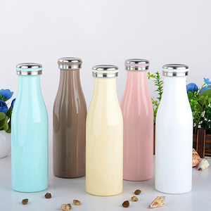 Top Seller 300ml Food Grade Stainless Steel Vacuum <b>Flask</b> Tumbler Travel Mug Milk <b>Bottle</b> for Office Gifts with Lid - Product Image 6
