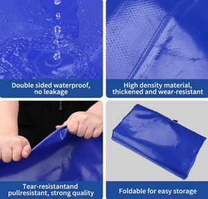 Công Suất Lớn 250L 380L 1T Có Thể Gập Lại Túi Nước Tank Dệt Kỹ Thuật Tráng Mềm Bàng Quang Cho Cắm Trại Nước Lưu Trữ - Product Image 4