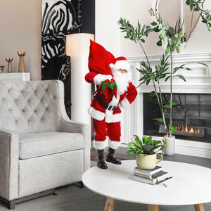 Costume de Père Noël Adulte Complet 7 Pièces Tenue de Noël avec Chapeau pour Homme Cosplay TV & Movie Inspiré - Product Image 2