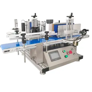 Npack Cheap Price Table Top Glass Bottle Plastic Bottle Labeling Machine