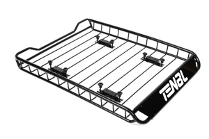 Panier de toit en acier universel pour SUV 4x4, porte-bagages de 200 lb pour camping et extérieur - Product Image 4