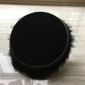 Tampon de polissage en <span class=keywords><strong>laine</strong></span> mérinos blanche de 5 pouces à prix de gros - Product Image 2