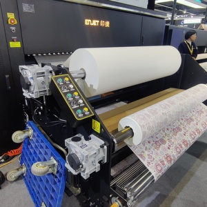 Macchina da stampa tessile a sublimazione industriale di grande formato 2.2M di grande formato Super pesante a 16 teste - Product Image 3
