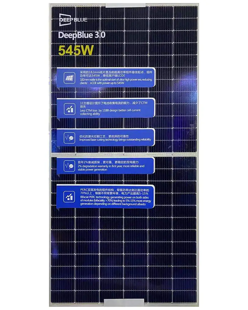 JA Jinko-Panel Solar de 450W, 500W, 550W, 600W, módulo PV de media célula, precio