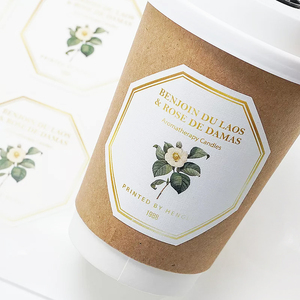 Customized Strong Adhesive Waterproof Vinyl Spice Jam Sauce Honey Jar Can Food Labels Roll <b>Containers</b> Packaging Label Sticker - Product Image 3