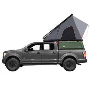 2023 स्वत: hardshell आउटडोर निविड़ अंधकार डेरा डाले हुए कार ट्रक छत तम्बू हार्ड खोल 4 व्यक्ति एसयूवी शिविर एल्यूमीनियम छत के ऊपर तम्बू