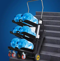Monte-escalier électrique pour camion de fret, silencieux, pliable, type chenille pour l'ascension et la descente des escaliers