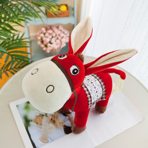 Jouet âne en peluche mignon, cadeau de remise de diplôme promotionnel, âne de <span class=keywords><strong>ferme</strong></span> en peluche doux et pas cher, jouet animal en peluche - Product Image 3