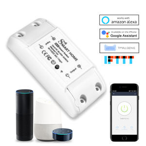 Para SONOFF BasicR2 Controlador Remoto Inteligente Sem Fio Interruptor Disjuntor Wifi Para Casa Inteligente DIY Compatível com Alexa e Operado por <span class=keywords><strong>Android</strong></span> - Product Image 1
