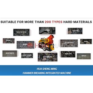 Trituradora de martillo de piedra móvil para motor diésel pequeño portátil HSM, precio para triturar Roca, oro, piedra caliza, mineral, Granito de vidrio - Product Image 5
