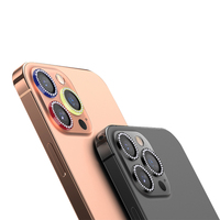 Grandes Ventes Protection d'Objectif Bling Diamant Design Unique pour Appareil Photo iPhone Séries 13 14 15