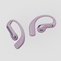 OWS-Casque d'écoute intra-auriculaire étanche avec crochet d'oreille ouvert, affichage numérique pour l'entraînement, la course à pied, écouteurs TWS à réduction de bruit