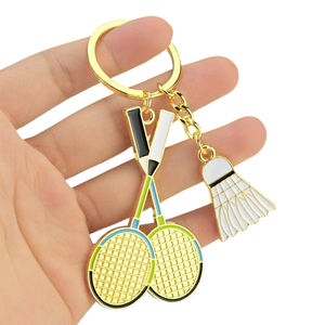 Porte-clés en métal personnalisés, conception de logo personnalisée, alliage de zinc, logo en émail, gravure de lettres, cadeaux promotionnels, légers, haute qualité - Product Image 6