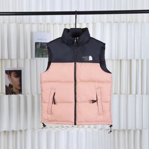 Chaleco Cortavientos Unisex Beijia 1996 para Hombre y <span class=keywords><strong>Mujer</strong></span>, Invierno, Acolchado, Bordado, <span class=keywords><strong>Sin</strong></span> Mangas, Cuello de Poliéster/Algodón - Product Image 5