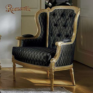 Venta de Fábrica, Juego de Muebles de Dormitorio de Lujo de Estilo Clásico Francés, Cama Doble de Madera de Abedul Maciza de Lujo, Estructura de Cama Ajustable - Product Image 6