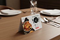 Étiquette intelligente NFC RFID 13,56 MHz en PVC étanche pour la commande de repas, le paiement et les cartes de membre dans les restaurants et hôtels