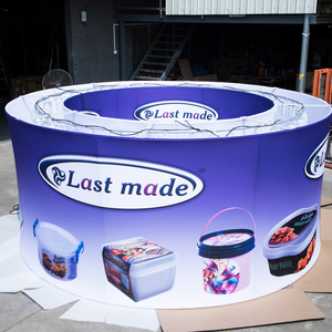 Esposizione fiera led cornice espositore portatile esposizione mondiale verde protezione ambientale cabina Display alluminio - Product Image 4