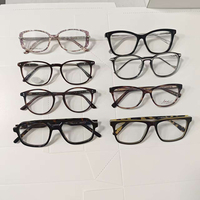 Monture de lunettes classique en acétate pour hommes, monture optique complète pour verres correcteurs, vente en gros OEM