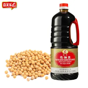 Factory OEM Wholesale Bulk Dark Soya Sauce Custom Chinese High Quality Food Cooking Seasoning Condiment Concentrated Soy Sauce