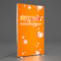 Boîte à lumière LED pliable personnalisée pour salon professionnel, stand promotionnel, boîte à lumière publicitaire SEG pour toile de fond