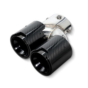 Punta de escape de fibra de carbono dual para <span class=keywords><strong>BMW</strong></span> G20 G21 M340i M240i G22 M440i G42 - Product Image 3