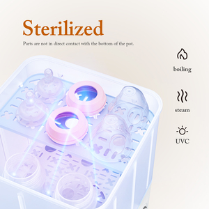 맞춤형 PP 아기 젖병 질식 방지 120ml/180ml/240ml 실리콘 젖꼭지 신생아 0-3개월용 아기 수유병 - Product Image 4