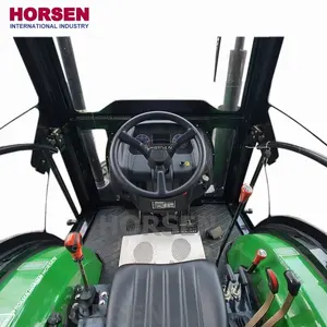 Conducteur HORSEN — tracteur agricole avec cabine, 4*4, 4 roues 4wd, 50hp, 504, à quatre roues, livraison gratuite, fabriqué en chine