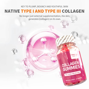 <span class=keywords><strong>Collagen</strong></span> Gmuuies Gommose Multi-Collagene con Peptidi di Collagene Idrolizzato per Donne e Uomini, con Acido Ialuronico e Zinco - Product Image 6