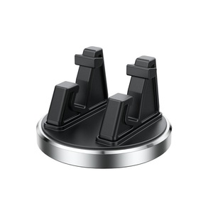 Support de téléphone pour voiture, ventouse pour tableau de bord, rotation à 360 degrés, support métallique pour la navigation - Product Image 1