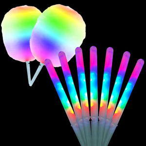 Barra Luminosa LED de Algodón de Azúcar Colorida, Ideal para Fiestas y Ambientes Festivos - Product Image 1