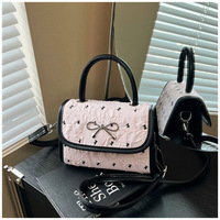 Mini sac carré à pois pour femme, sac à bandoulière, sac pour femme le plus vendu