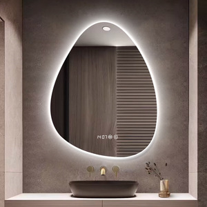 <span class=keywords><strong>Espejo</strong></span> de Baño <span class=keywords><strong>LED</strong></span> Moderno con Forma de Gota de Agua, <span class=keywords><strong>Espejo</strong></span> Inteligente con Pantalla Táctil, <span class=keywords><strong>Espejo</strong></span> de Pared para Hotel, <span class=keywords><strong>Espejo</strong></span> de Maquillaje con Luz - Product Image 3