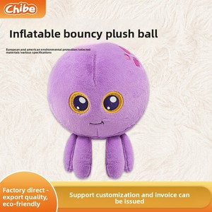 Peluche <span class=keywords><strong>gonflable</strong></span> en forme de <span class=keywords><strong>chien</strong></span> Sha Pei, poupée personnalisée de dessin animé, jouet rembourré en coton PP, pendentif rebondissant à ventouse, cadeau, export transfrontalier - Product Image 2