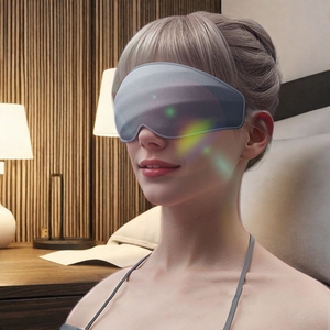 New 3D Breathable Waterproof <strong>Blackout</strong> Sleeping <strong>Eye</strong> Mask with Handheld for Dark Circles Reduction <strong>Eye</strong> Relax &amp; Face Lift - Product Image 1