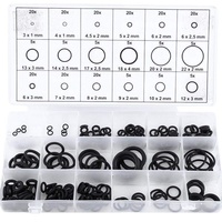 Woking 2,9*1,78 Schwarzer Nitrilkautschuk O-Ring Dichtungssatz Wasserdicht Ölbeständig Automobil-Mechanischer Dichtungssatz FKM-Material