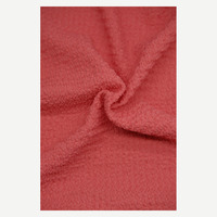 Tissu en coton mélangé élasthanne extensible et respirant, tricoté chaîne, effet froissé, pour vêtements, robes et vêtements de sport