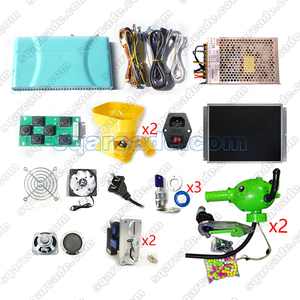 ชุดอุปกรณ์ DIY แบบหยอดเหรียญสำหรับเครื่องเกมอาร์เคดซอมบี้เวอร์ชันภาษาอังกฤษ-พืช VS Zombies Garden <span class=keywords><strong>Wars</strong></span> ลูกบอลยิงเลเซอร์อินฟราเรด - Product Image 6