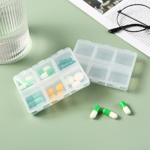 Boîte à médicaments hebdomadaire personnalisée, écologique, en plastique, format poche, avec rangement <span class=keywords><strong>pour</strong></span> médicaments et besoins d'urgence lors de vos sorties - Product Image 2