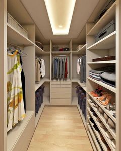 Luxury Modern Open Concept Walk-in <strong>Wardrobe</strong> Closet Melamine Wood Shelving <strong>Storage</strong> <strong>Unit</strong> for Bedroom Villa Hotel Use - Product Image 2
