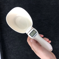 Cuillère doseuse pour animaux de compagnie, nourriture pour chats, nourriture pour chiens, cuillère de pesage électronique, cuillère doseuse pour l'alimentation, balance, pelle, balance pour incubateur d'œufs