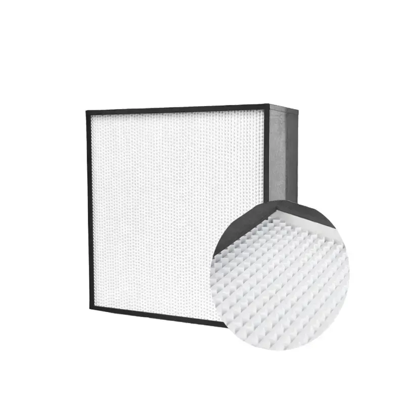 True HEPA H14 Mini filtre de Furance filtre Hepa plissé pour le remplacement du purificateur d'air du système CVC