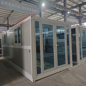 บ้านคอนเทนเนอร์แบบพับได้20FT วิลล่าจิ๋วสำเร็จรูปสำหรับสำนักงานห้างสรรพสินค้าโรงแรมสำหรับการใช้ชีวิตในเมือง - Product Image 2