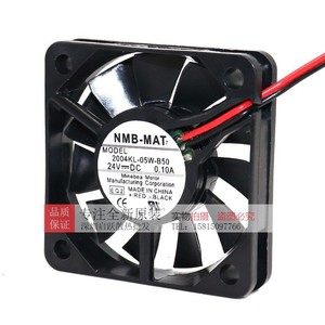ชไนเดอร์ NMB-MAT พัดลมแกน 2004KL-05W-B50 24V 0.1A 50 มม. พัดลมระบายความร้อนอุตสาหกรรม - Product Image 3